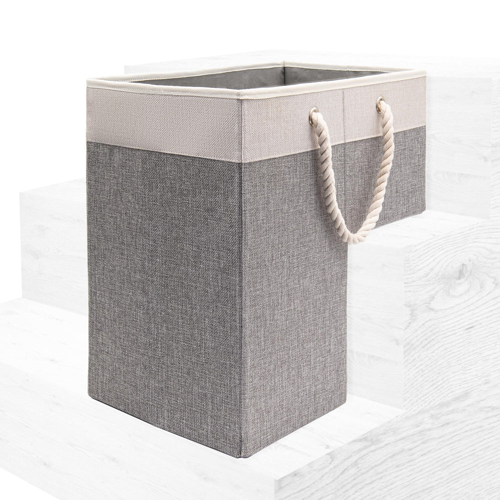 STRIKING LIFESTYLE vue frontale du panier pour escaliers, organise les objets facilement