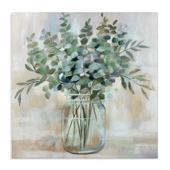 Stupell Industries toile face avant montrant composition eucalyptus, apporte calme visuel