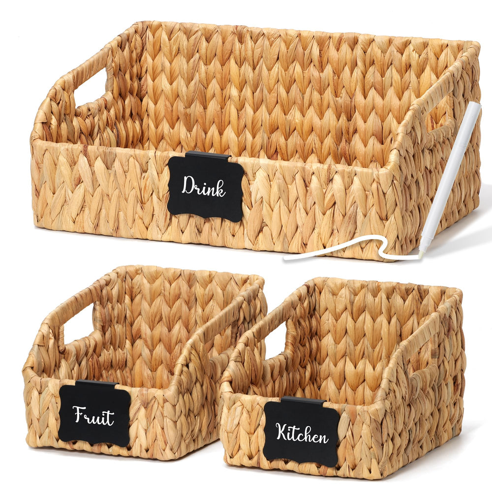 Stylave pack de trois paniers vue avant organisation facile