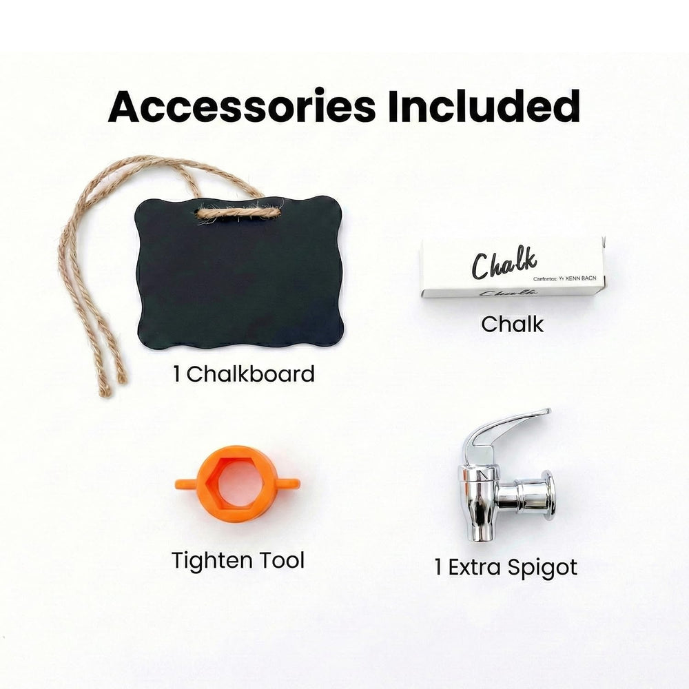 Style Setter accessoires inclus montrant ardoise et outil de serrage
