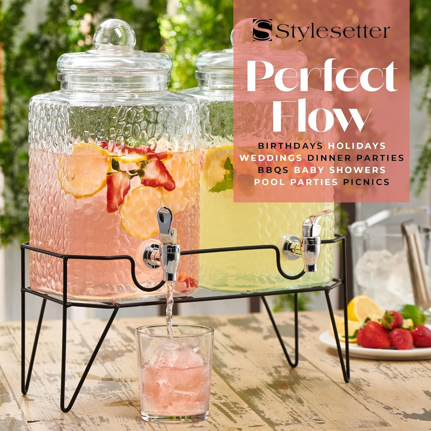 Style Setter comparaison taille illustrant capacité et encombrement