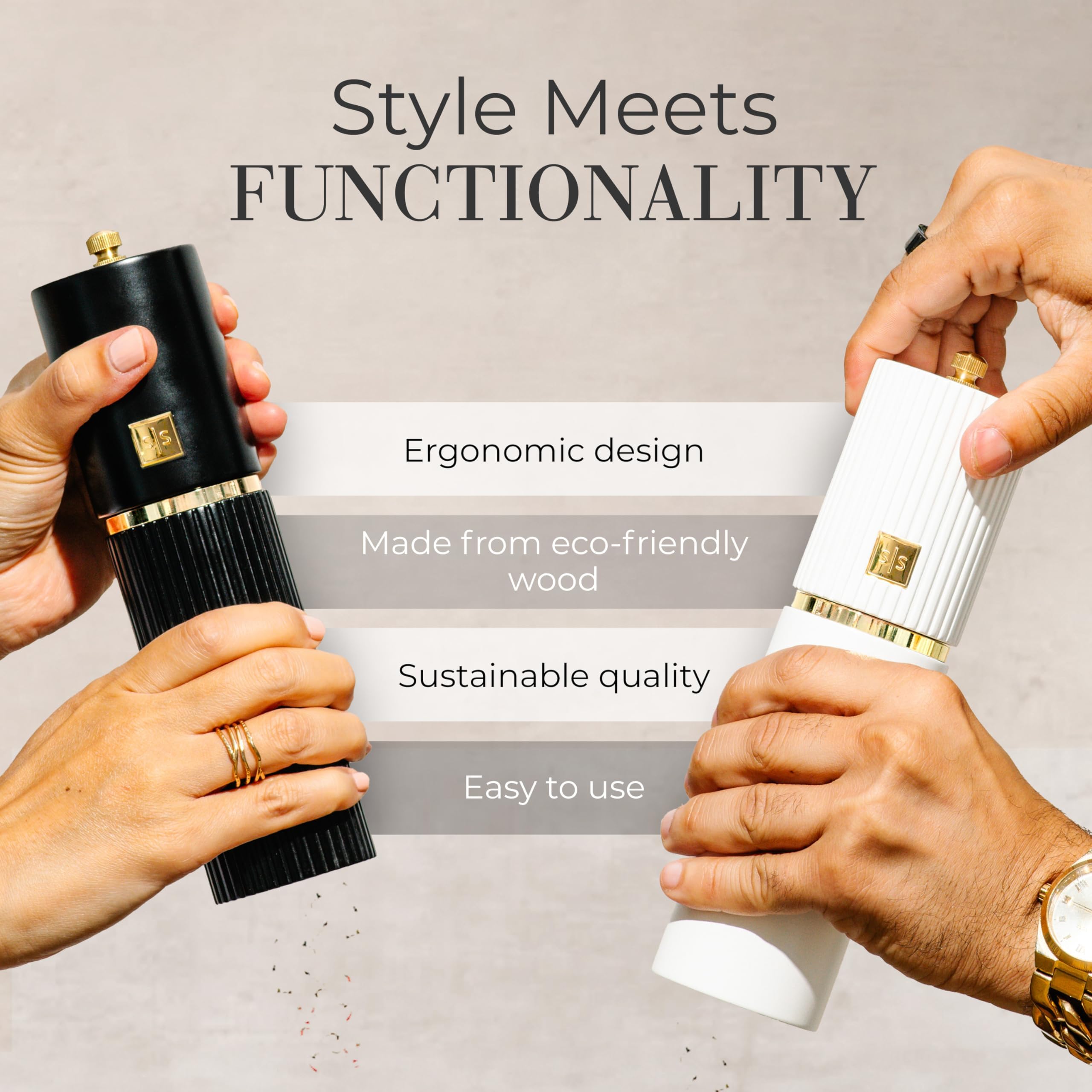 STYLED SETTINGS démonstration de remplissage facile, recharge sans renversement