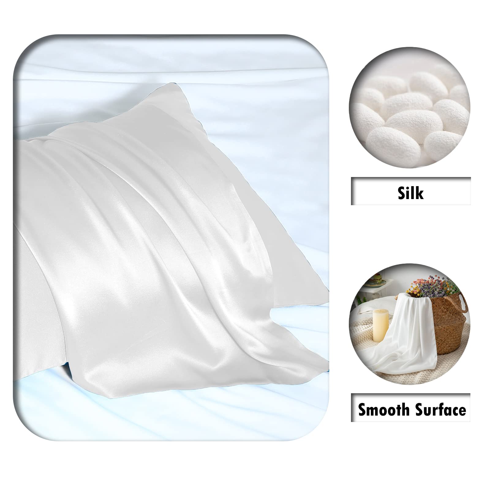 Suatien gros plan sur texture en soie Mulberry, douceur visible
