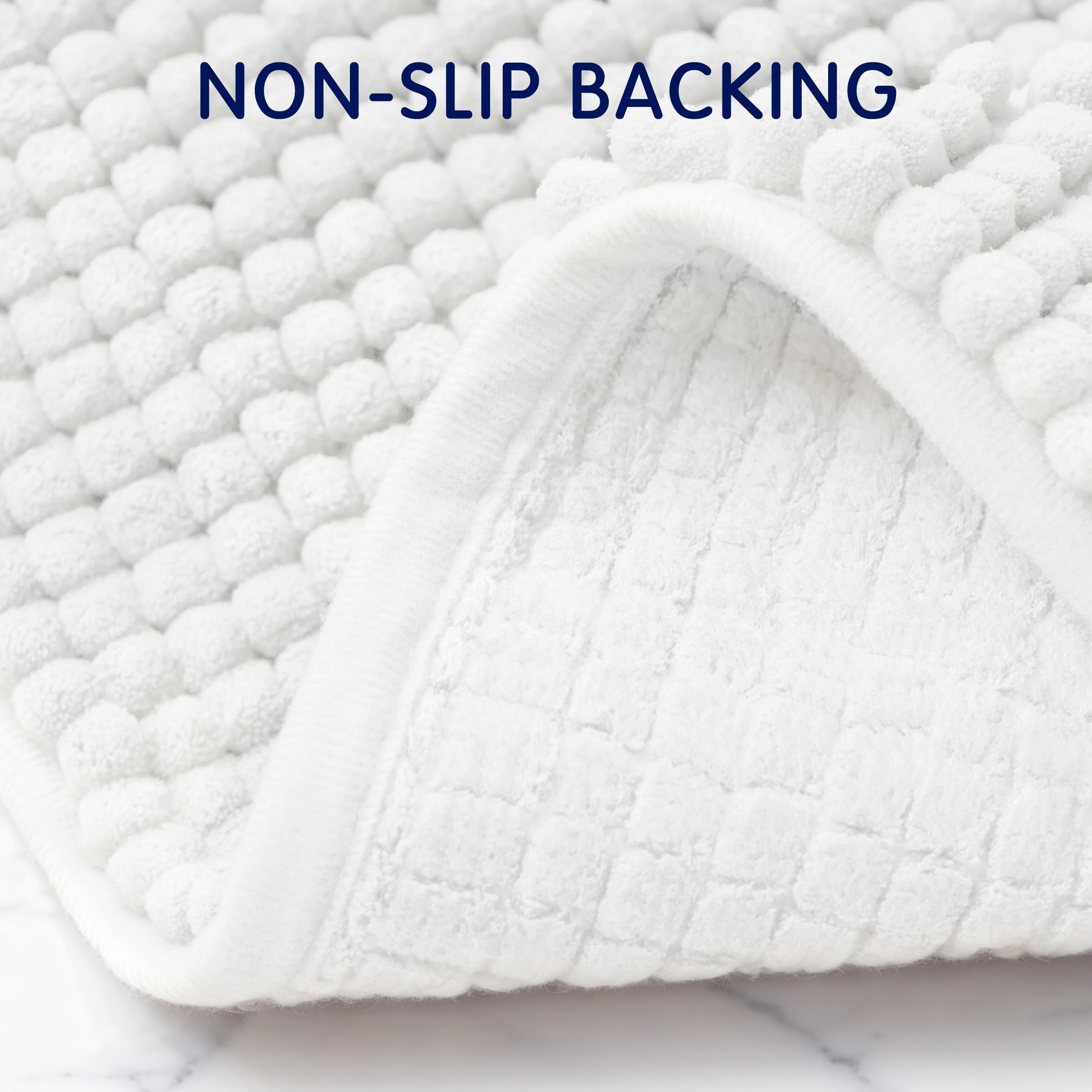 SUBRTEX tapis en situation dans salle de bain protégeant sol et évitant glissade