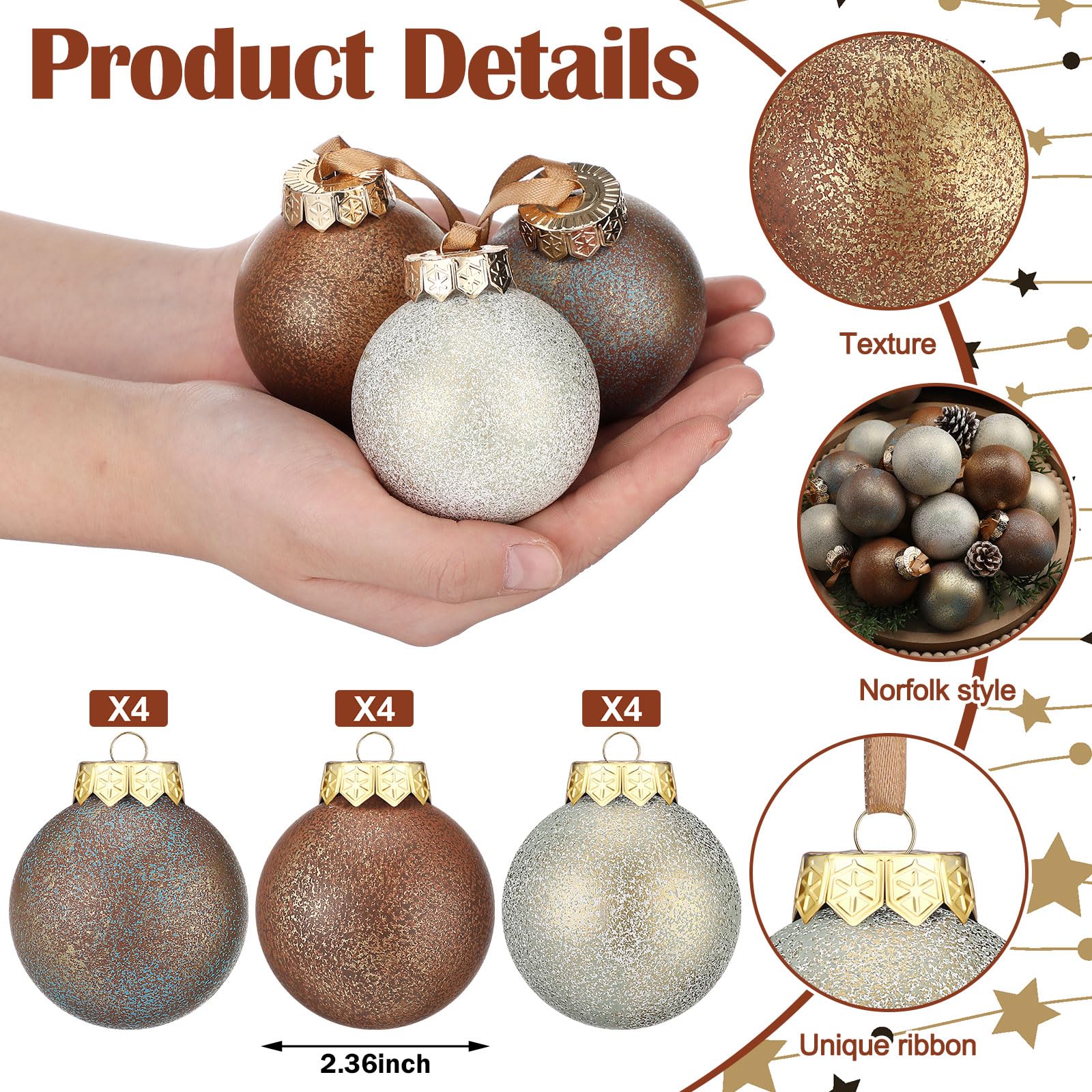Suilung boules suspendues dans un sapin créant ambiance chaleureuse