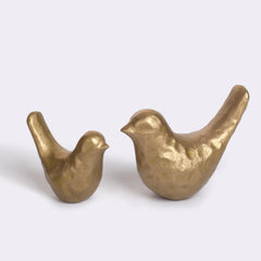 SUJUN statuette oiseau avant plan élégant et finition laiton vintage bénéfice déco