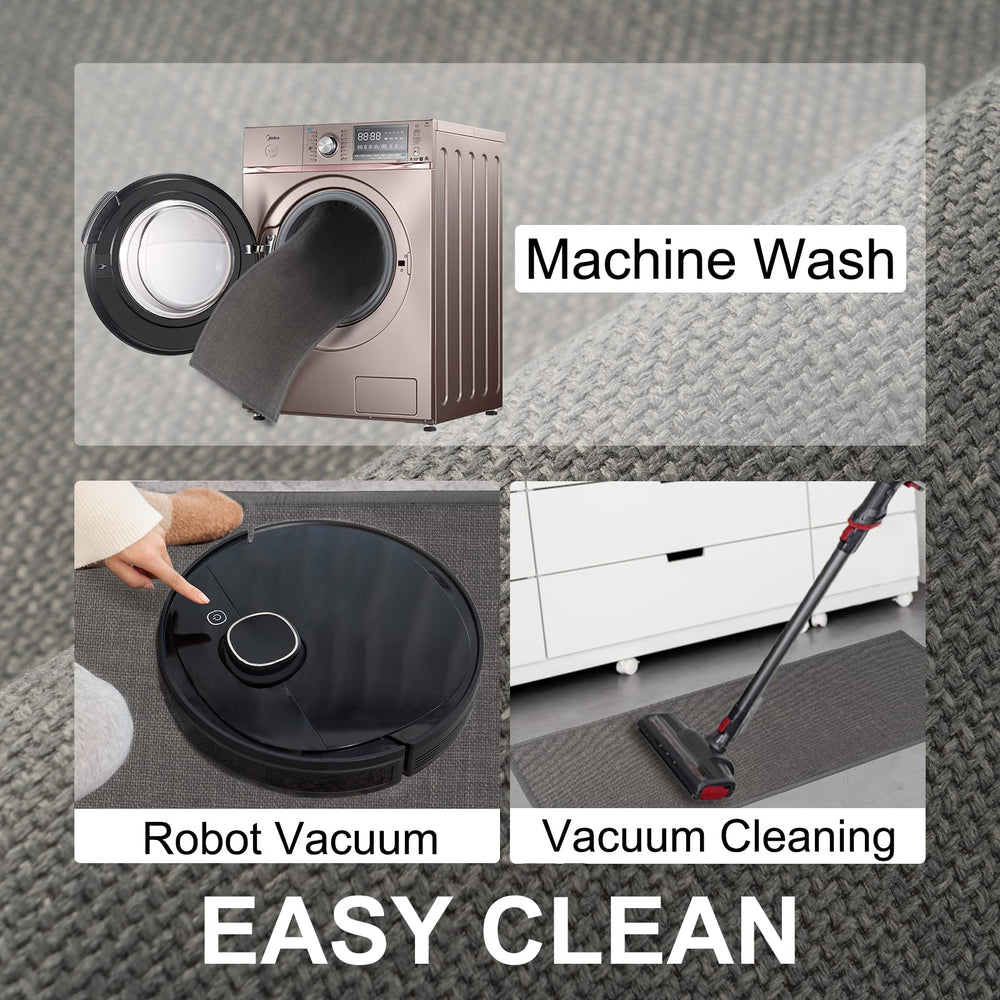 SUMLANS tapis pendant un cycle de lavage, nettoyage facile et durable