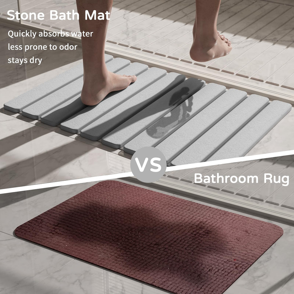 Summer&Kiss comparaison taille montrant dimensions pratiques du tapis