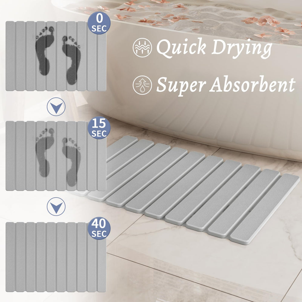 Summer&Kiss gros plan texture pierre absorbante pour séchage rapide