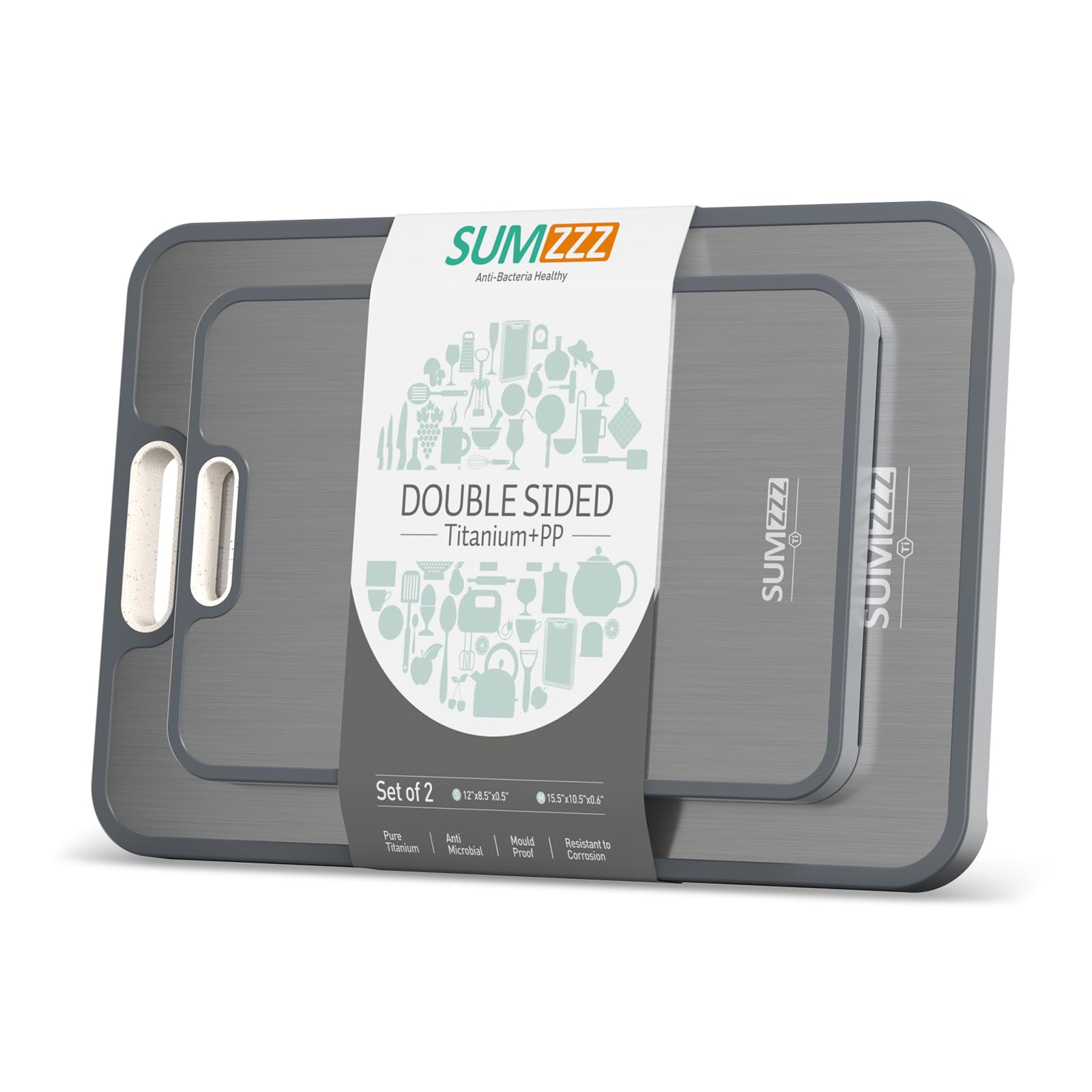 Sumzzz face titane lisse montrant durabilité et hygiène