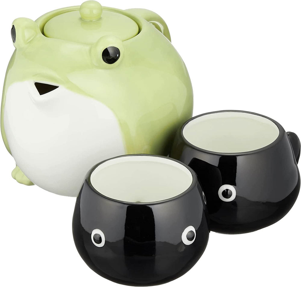 Sunart vue de face du service grenouille montrant convivialité et charme décoratif