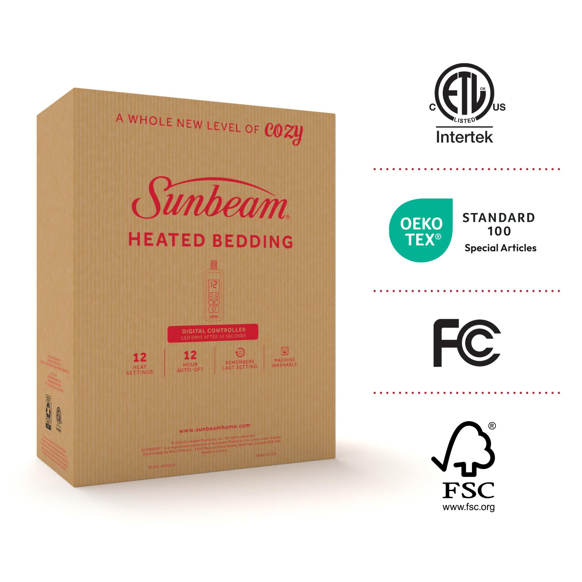 Sunbeam mise en scène chambre indigo créant ambiance chaleureuse