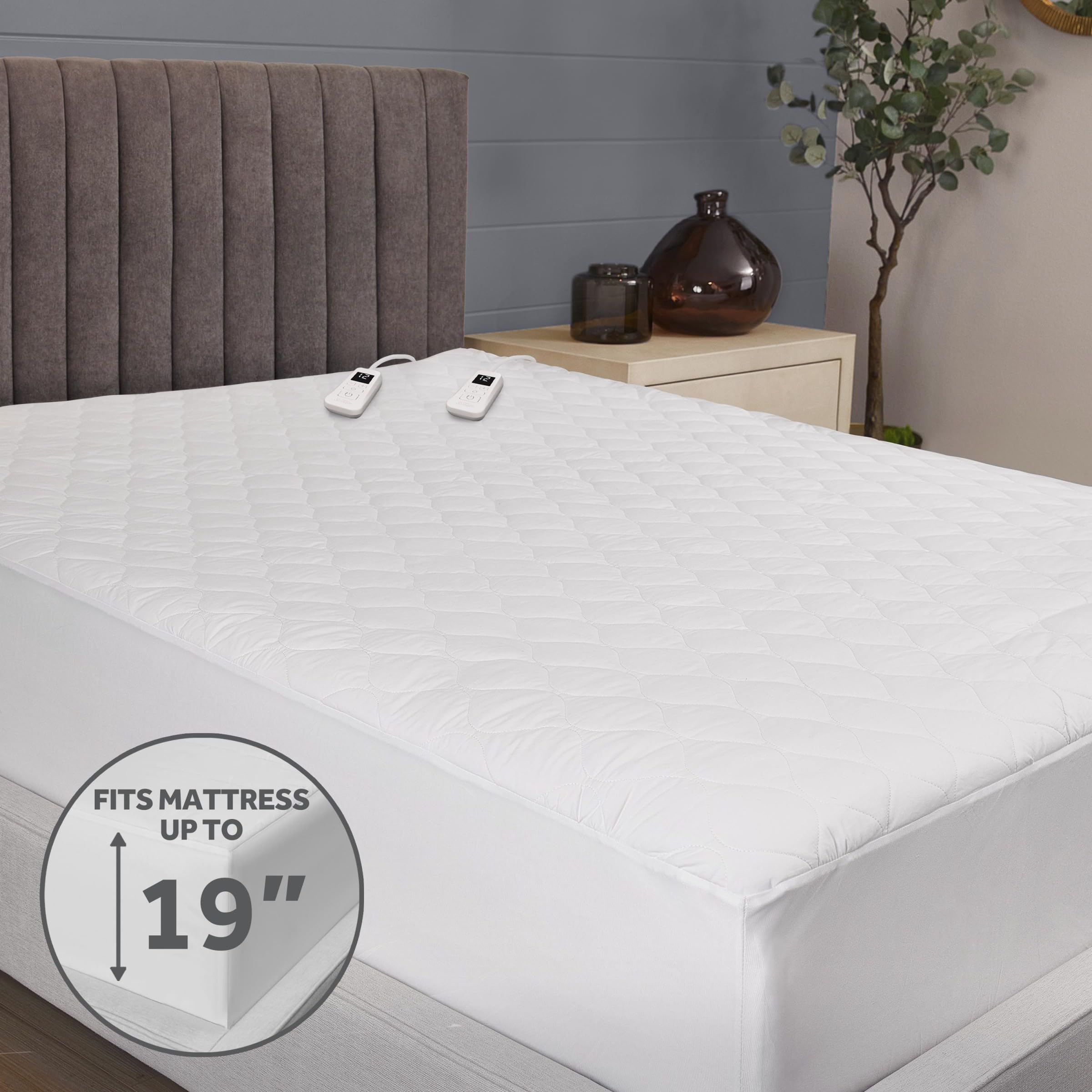 Sunbeam comparaison taille King 76x80 pour visibilité de l'échelle