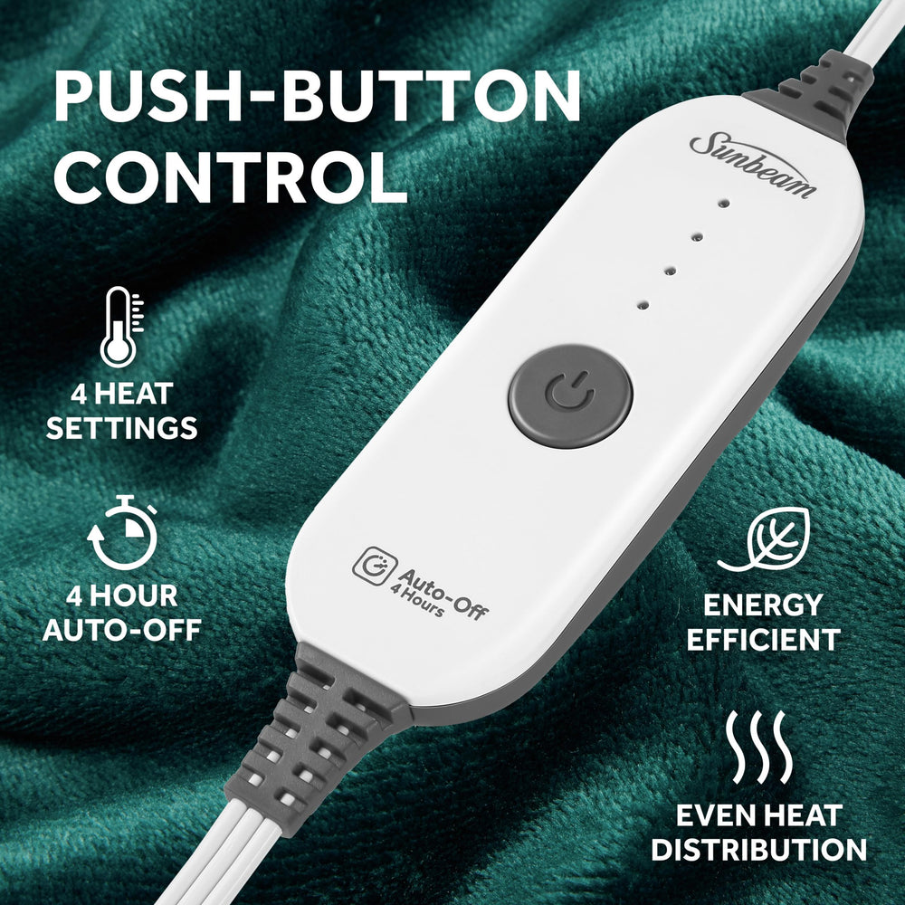 Sunbeam commande à boutons avec voyants LED pour réglage facile