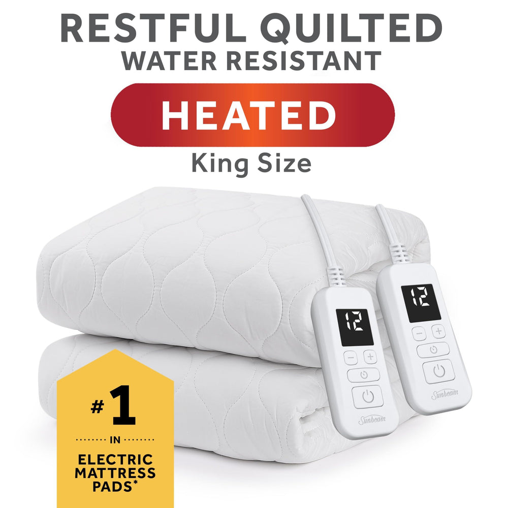 Sunbeam gros plan du matelassage en coton pour douceur et chaleur
