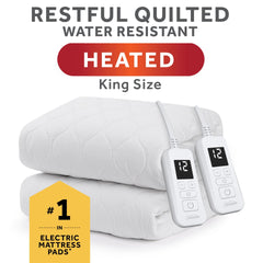 Sunbeam gros plan du matelassage en coton pour douceur et chaleur