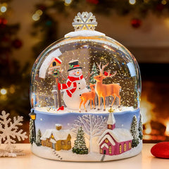 SUNFACE globe face bonhomme de neige éclairage chaleureux pour décoration