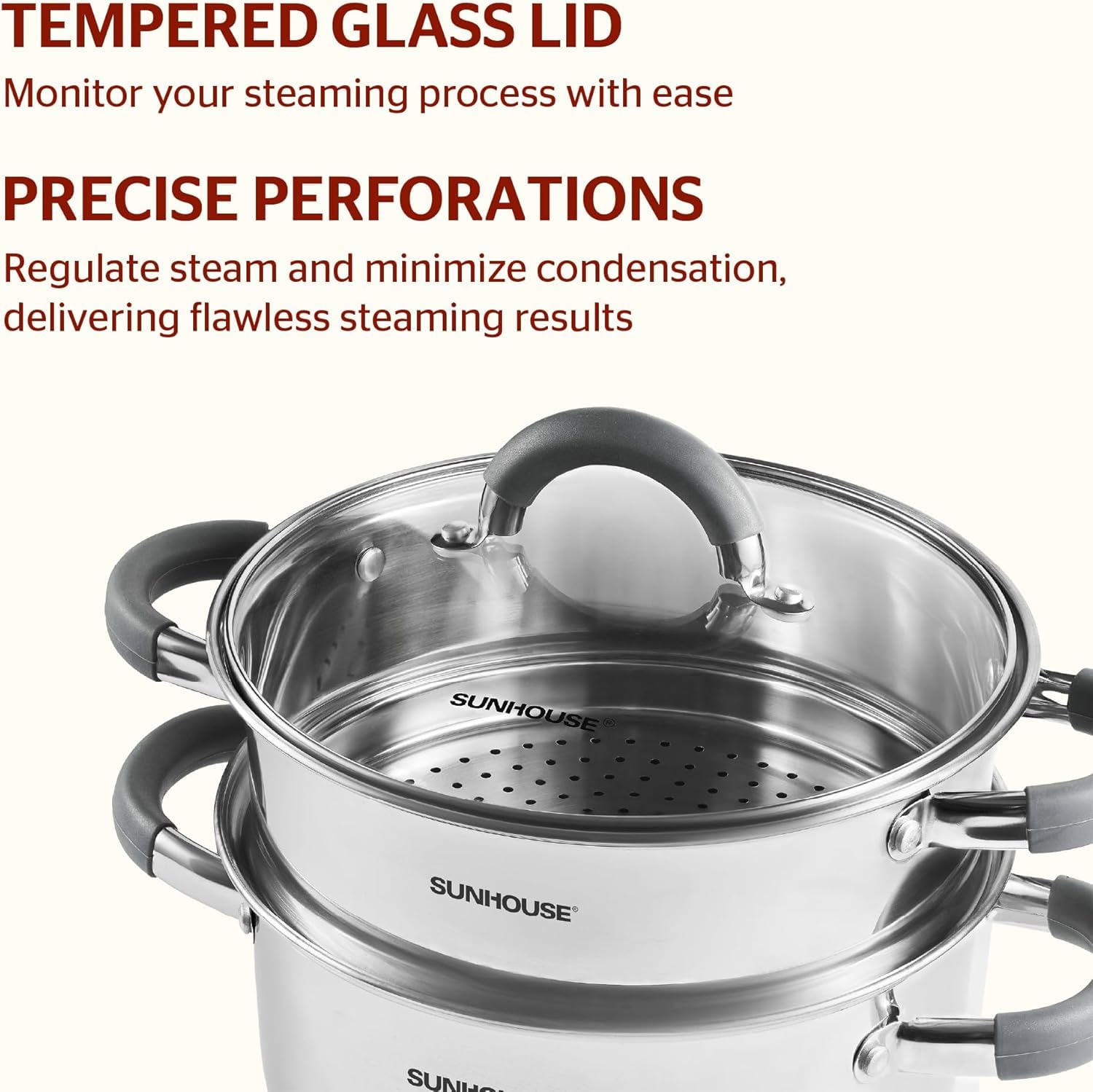 Sunhouse pot seul utilisé pour soupe, polyvalence comme faitout quotidien