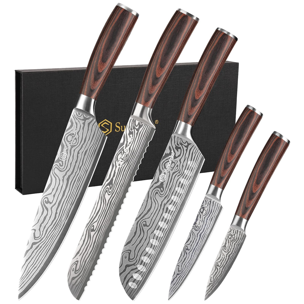 Sunnecko vue de face du coffret élégant pour cadeau et rangement