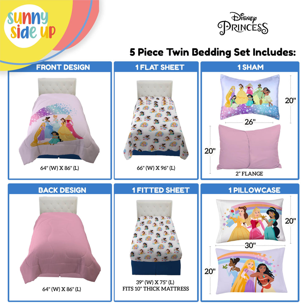 Sunny Side Up couette posée sur lit enfant, aspect moelleux