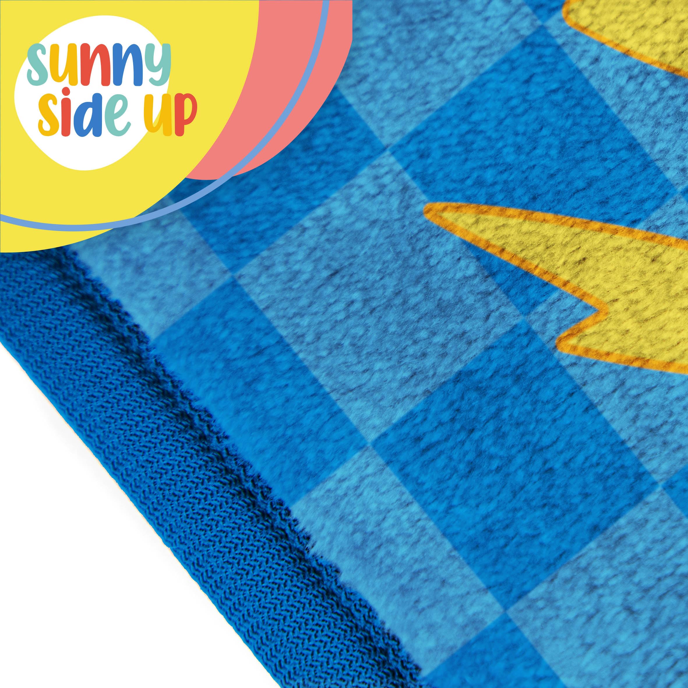 Sunny Side Up étiquette entretien lavable en machine pour facilité parentale