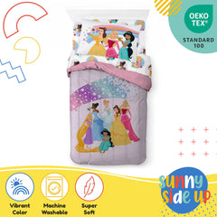 Sunny Side Up gros plan imprimé Princesses coloré stimule imagination