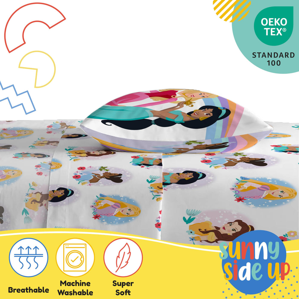 Sunny Side Up drap housse ajusté sur matelas, maintien efficace et poche profonde