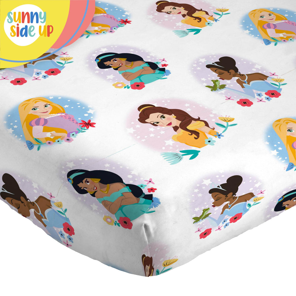 Sunny Side Up gros plan imprimé princesse, couleurs vives et durable