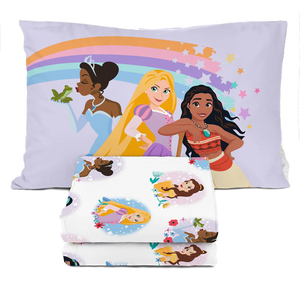 Sunny Side Up vue avant de la parure avec princesses, couleur vive et ambiance joyeuse