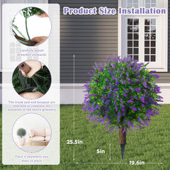 Sunnyglade topiaire en pot sur balcon apportant charme sans entretien