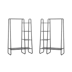 SunnyPoint porte-vêtements dans une chambre, harmonie décorative et pratique