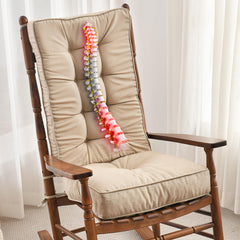 SUNROX vue face du coussin pour fauteuil à bascule montrant confort et style