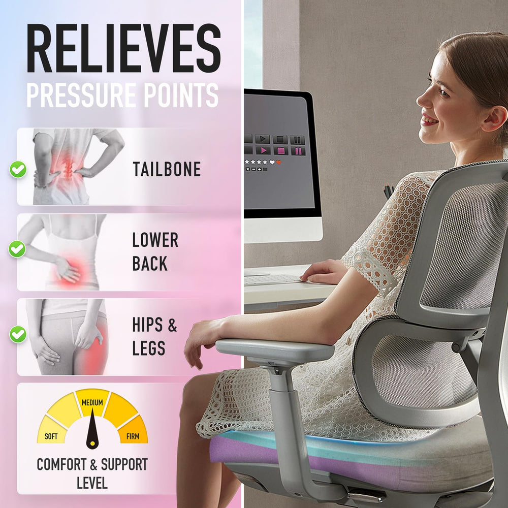 SUNROX coussin sur chaise de salle à manger améliorant confort et posture assise