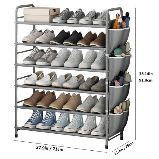 SUOERNUO poche latérale en tissu tenant plusieurs paires et facilitant accès
