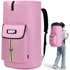 SUOVOCK sac à dos face avant rose montrant grande capacité et style