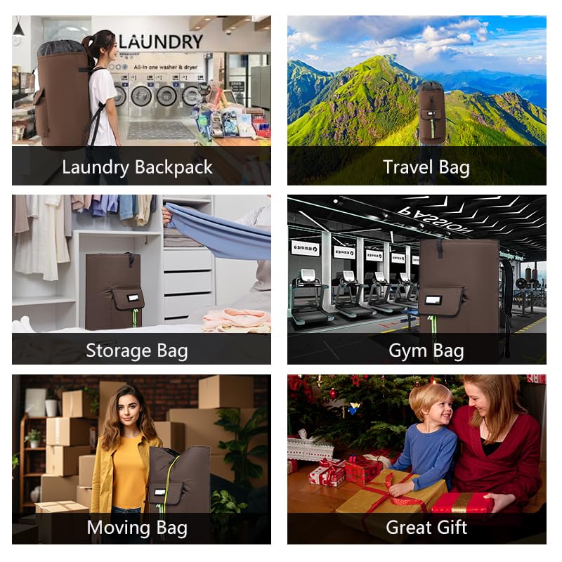 SUOVOCK sac en usage en dortoir transporte linge facilement