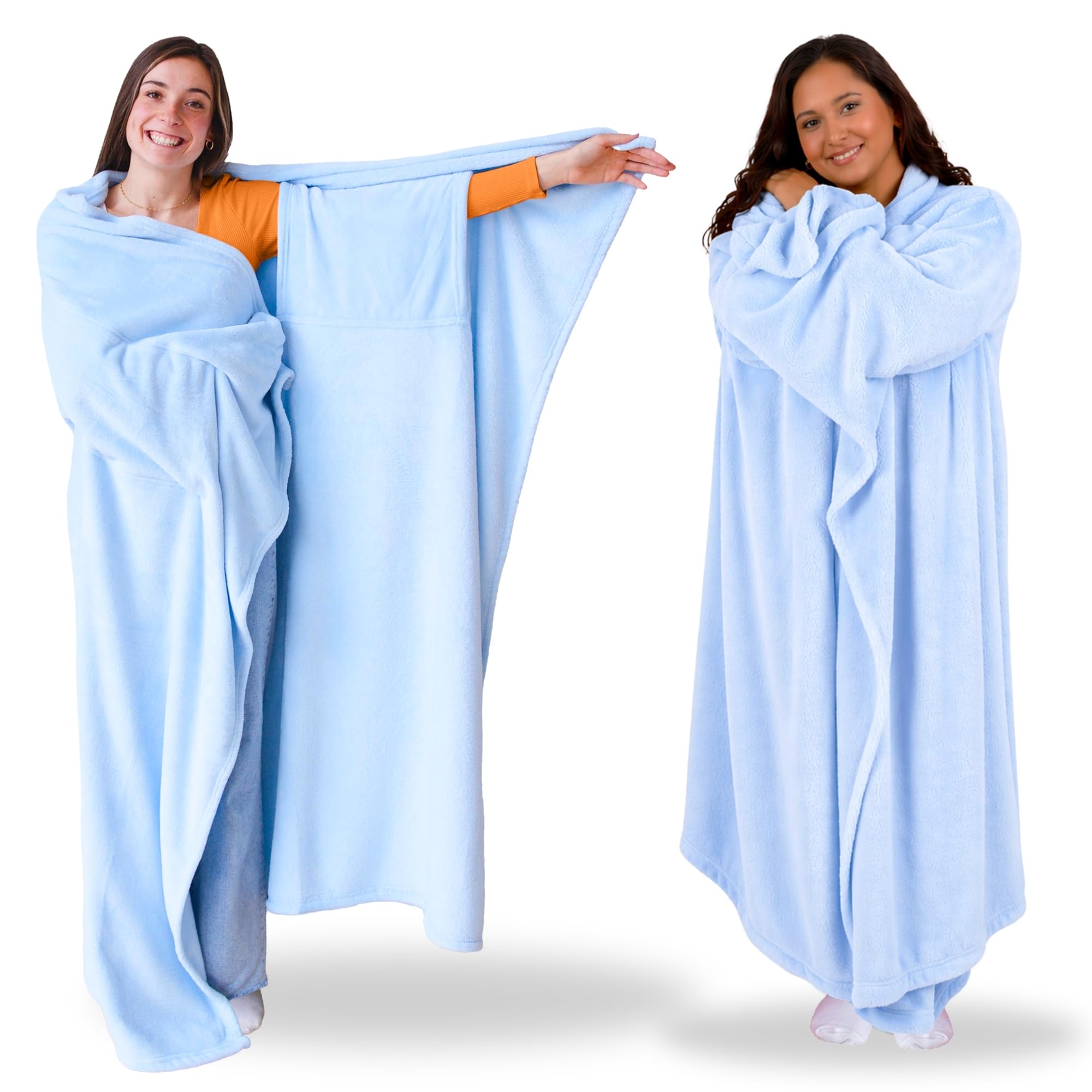 Super Blanky vue avant portée montrant coupe oversize et confort