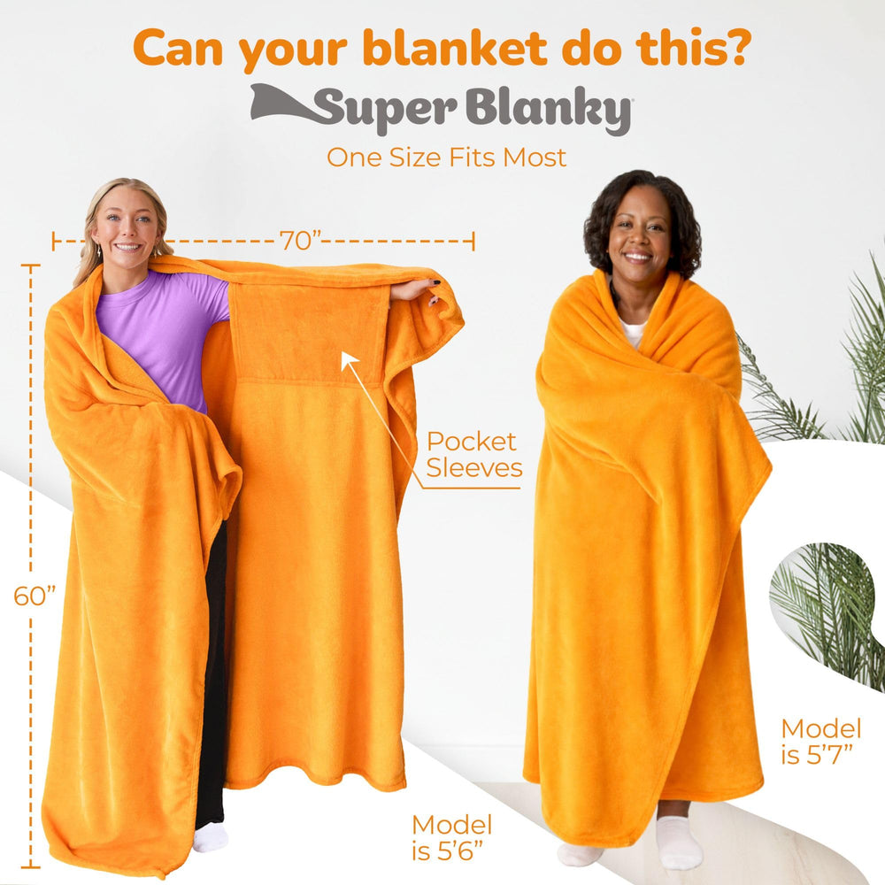 Super Blanky gros plan sur tissu doux mettant en valeur la texture et chaleur