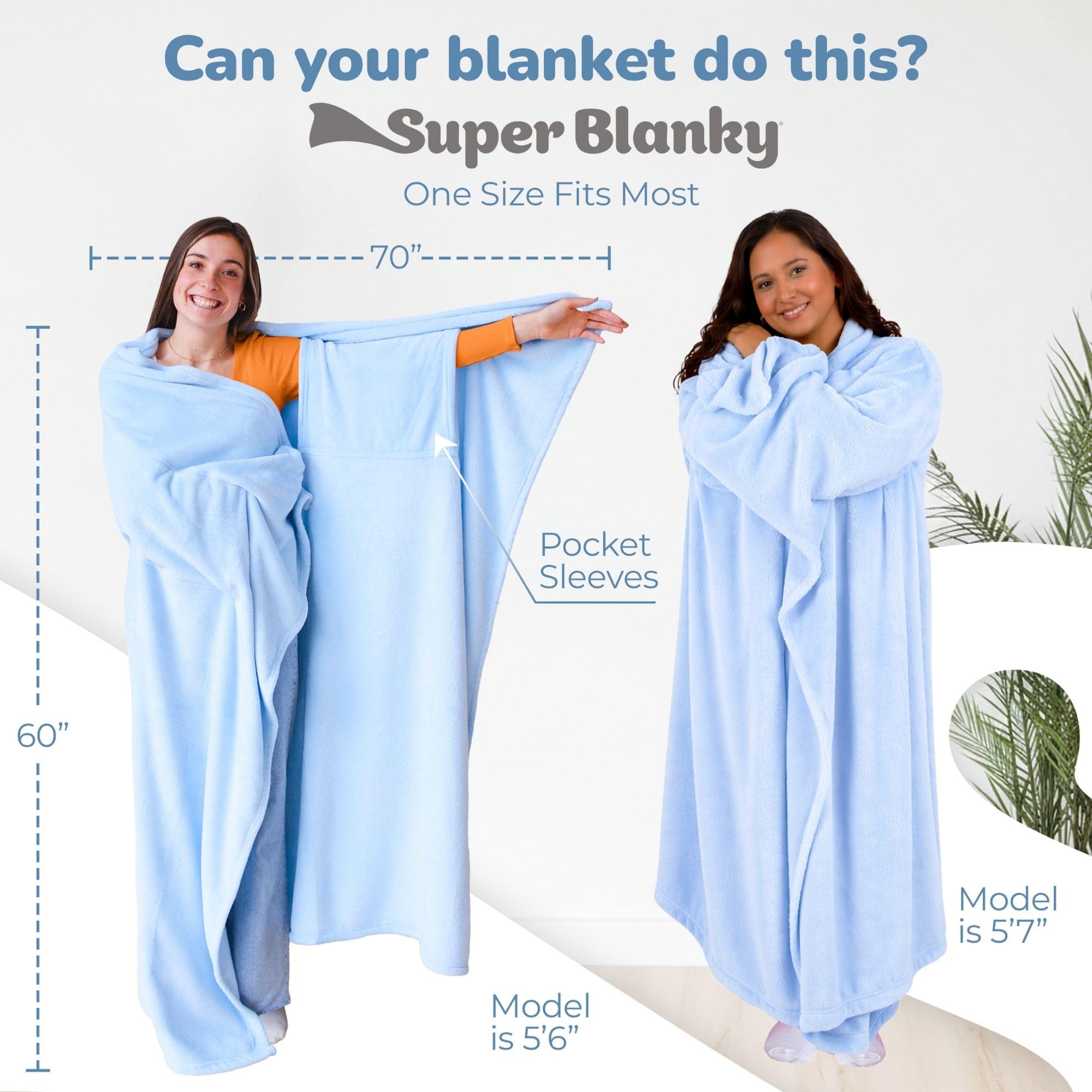 Super Blanky gros plan du tissu montrant douceur et chaleur