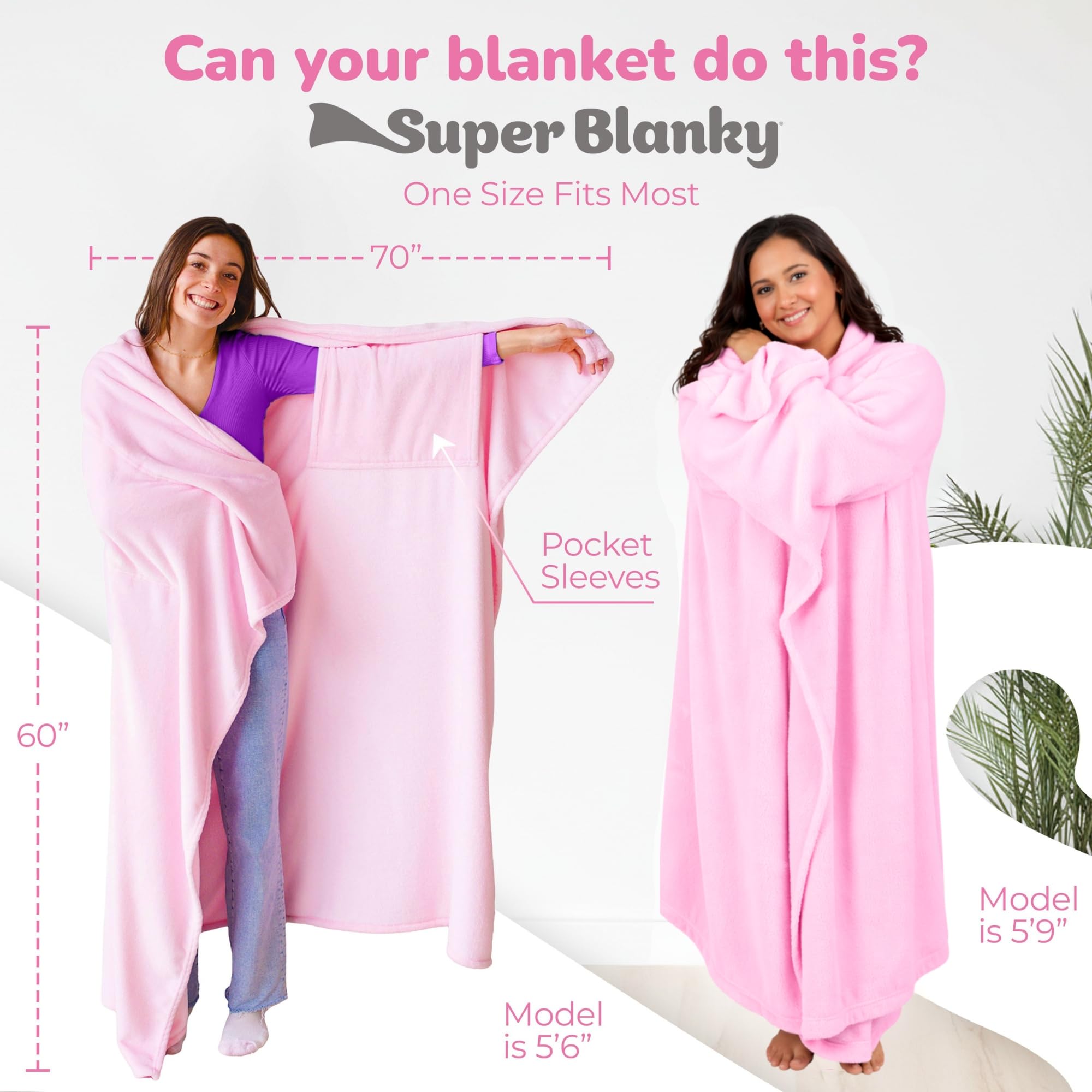 Super Blanky gros plan matière douce offrant chaleur agréable