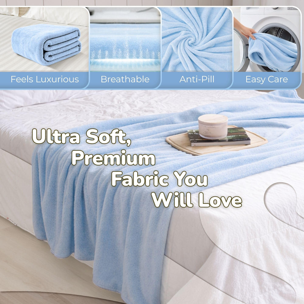 Super Blanky plié et présenté comme cadeau prêt à offrir