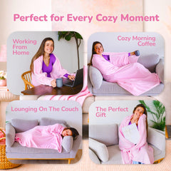 Super Blanky détail poches et manches pour mobilité pratique