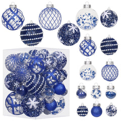 Super Holiday emballage du lot 33 boules, présentation pratique et protection