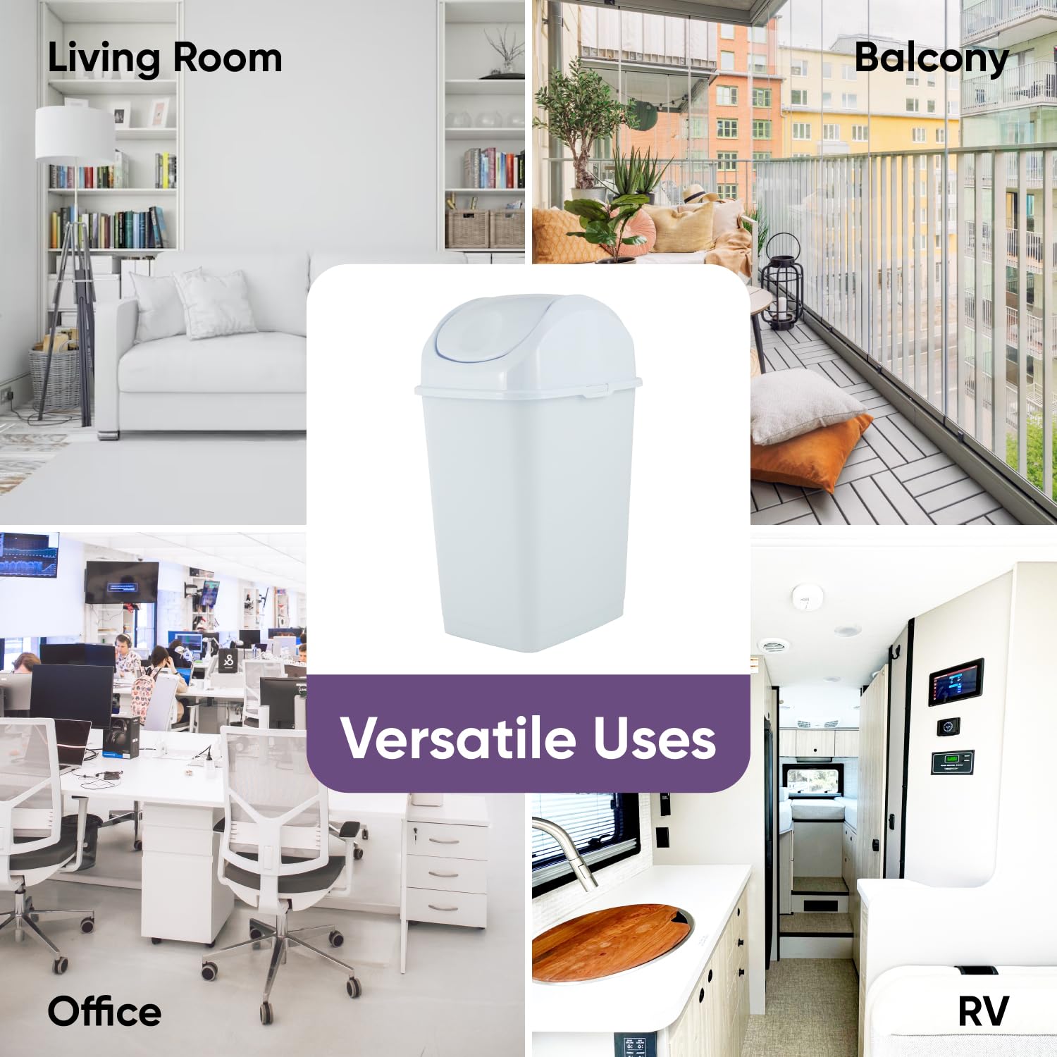 Superio comparaison d'échelle montrant capacité 4,5 gallons accessible