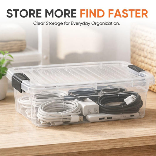 Superio gros plan plastique transparent durable pour repérage rapide