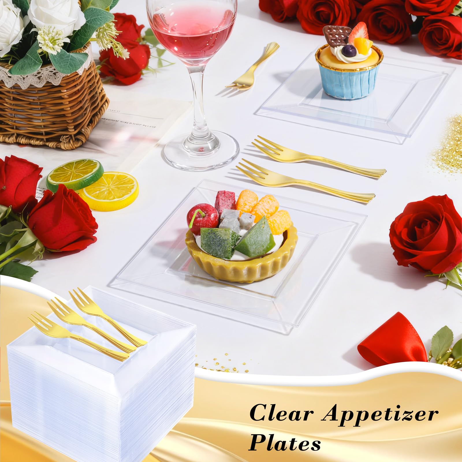 supernal plateau étagé avec assiettes démontrant compatibilité pour buffets