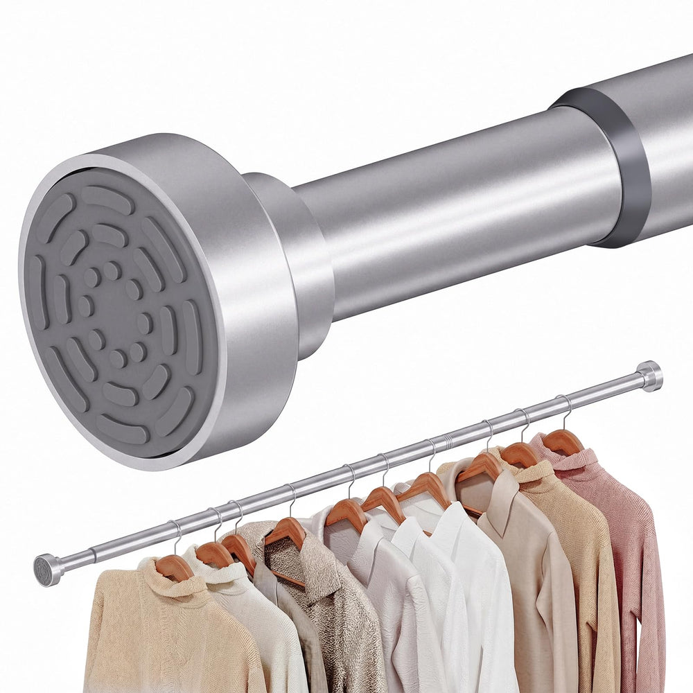 Supforce tringle face argent montrant finition résistante et gain d'espace