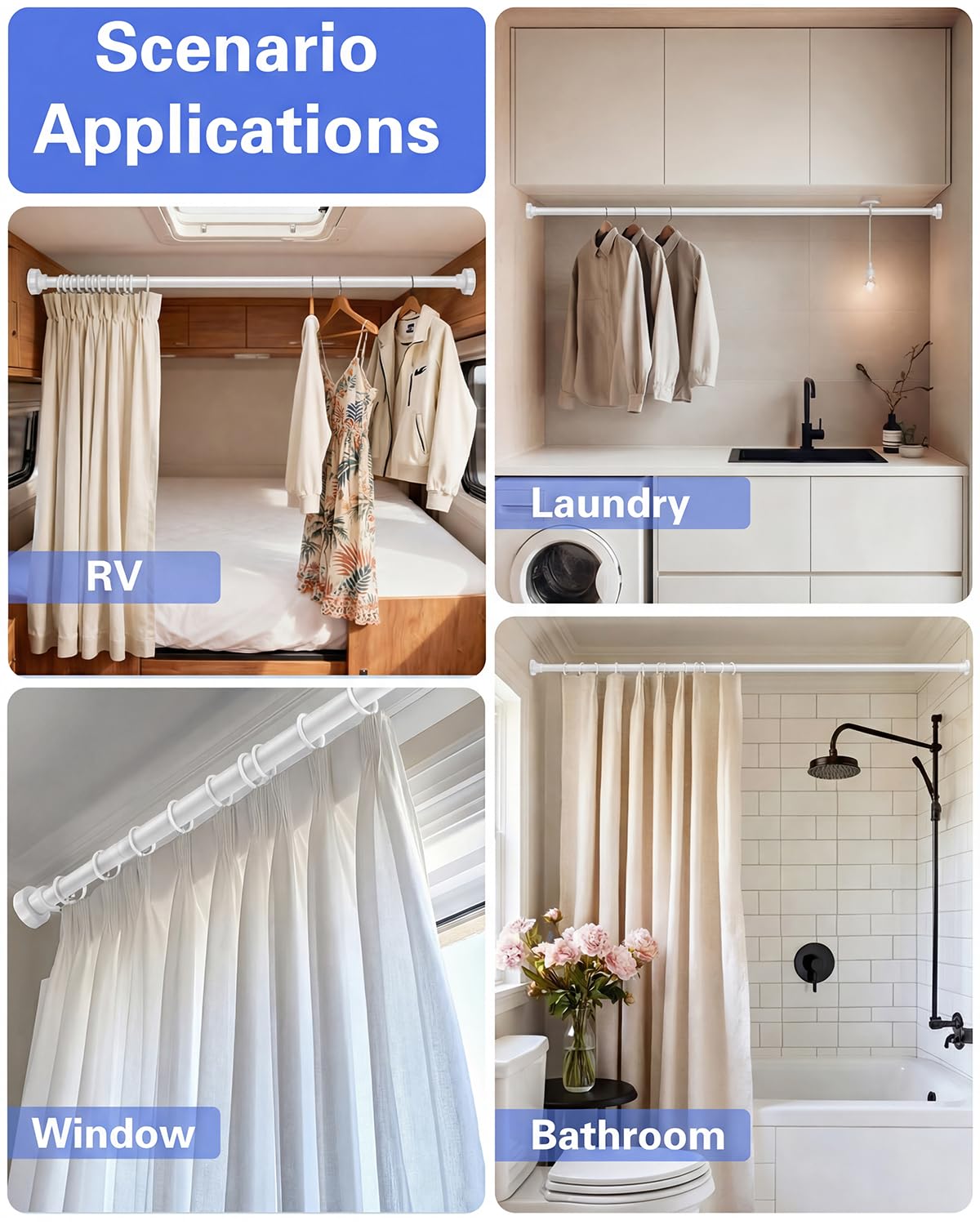 Supforce tringle utilisée pour sécher linge, solution pratique