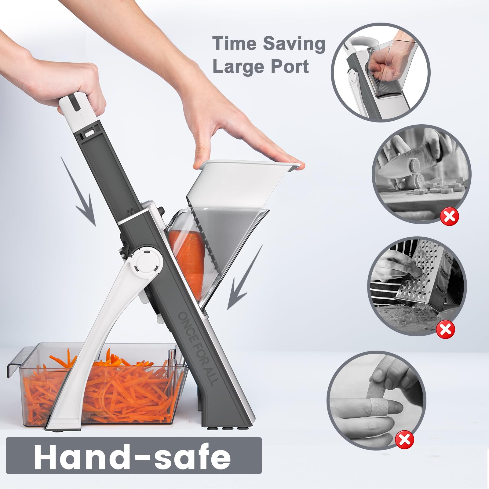 SupMaKin gros plan lame inox 420 pour coupes nettes durables