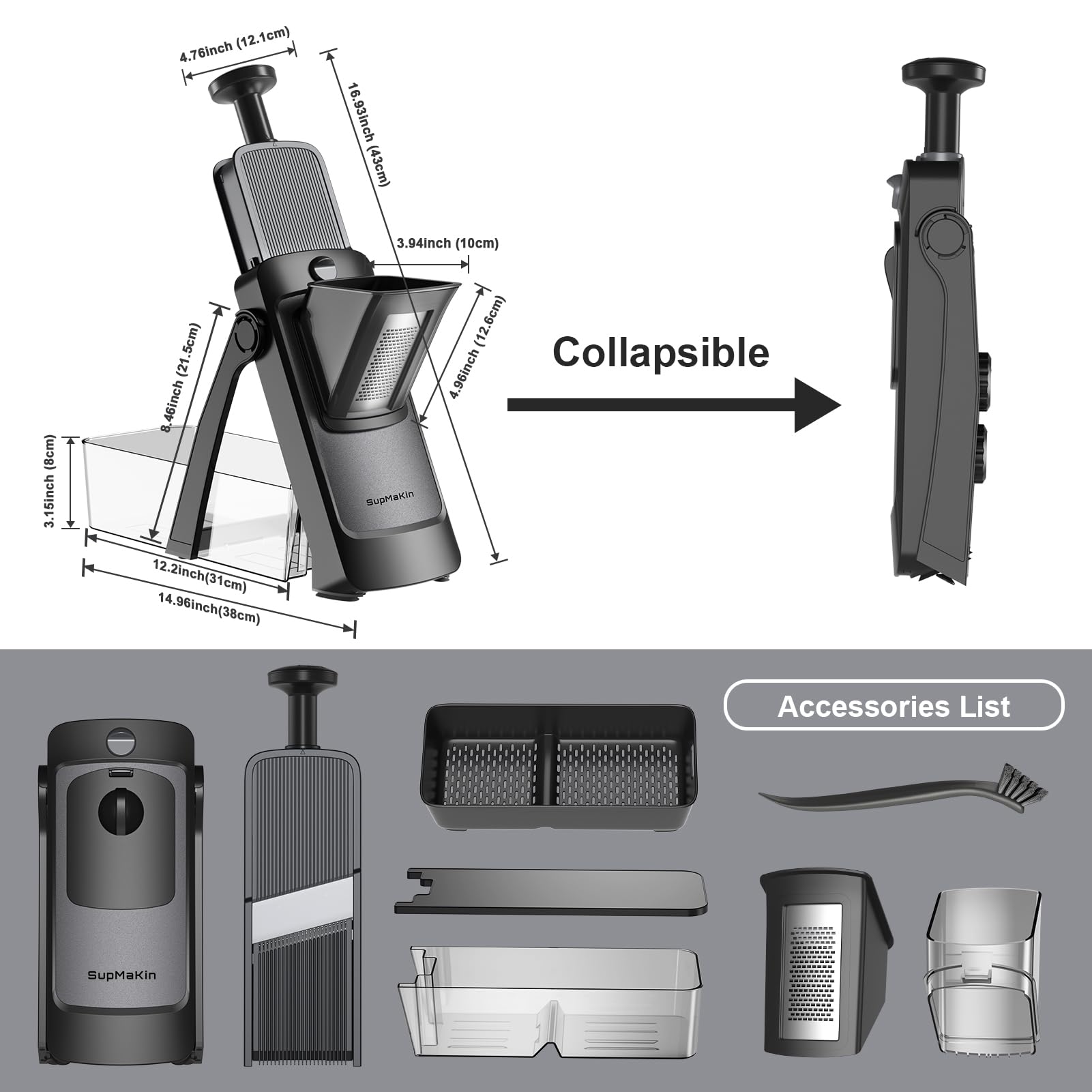 SupMaKin poussoir protecteur en usage sécurisant les doigts